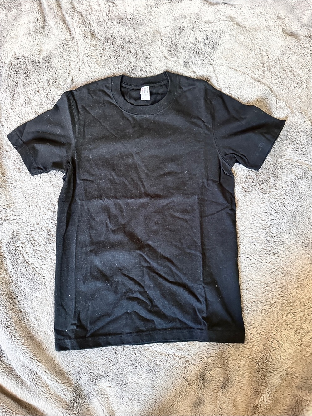 Classic Black Men’s Crewneck T-Shirt